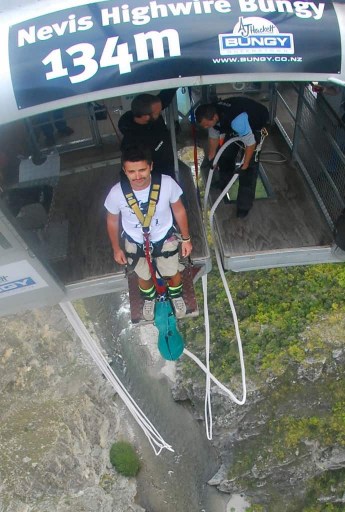 Nevis 134m Bungy Queentown, New Zealand