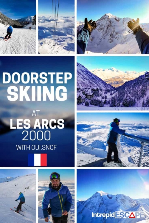 Skiing LES ARCS 2000