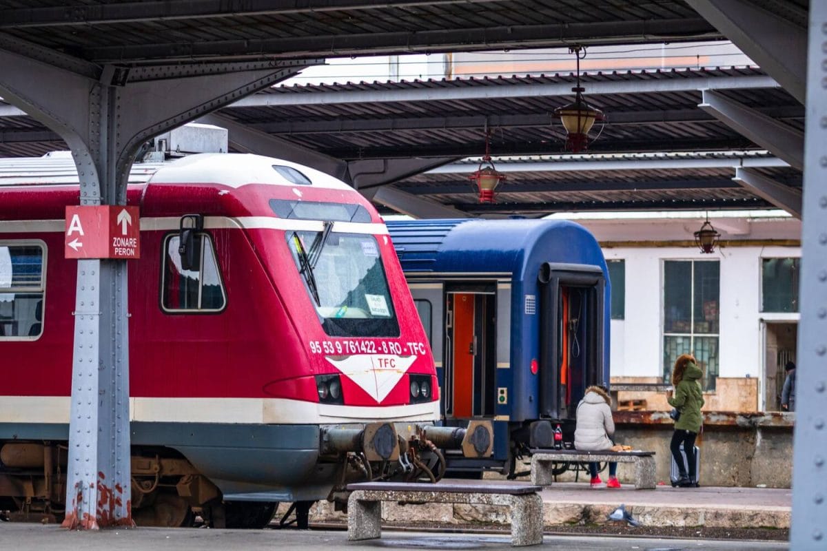 Train from Bucharest to Constanta