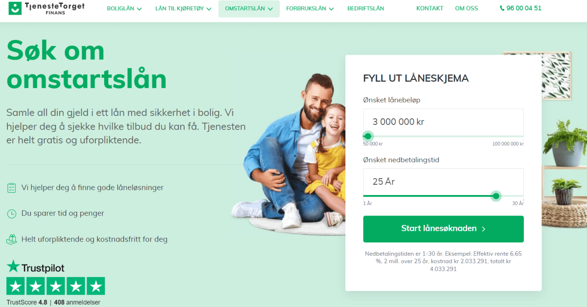 Spare penger refinansiering