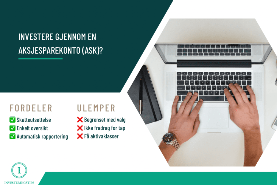 Spare i aksjer og fond med aksjesparekonto (ASK)