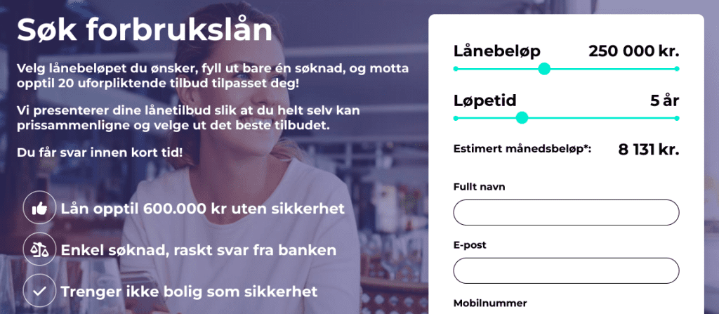 Få lave renter med Financier