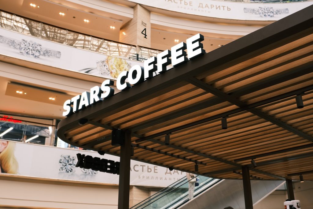 Russland selskap Starbucks Stars