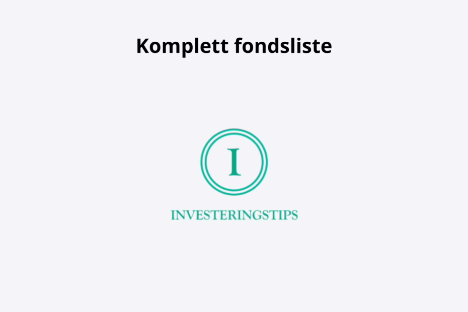 Fondsliste