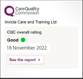 Care Quality Commission (CQC) overall rating - Ensuring standards of excellence in healthcare and social care services.