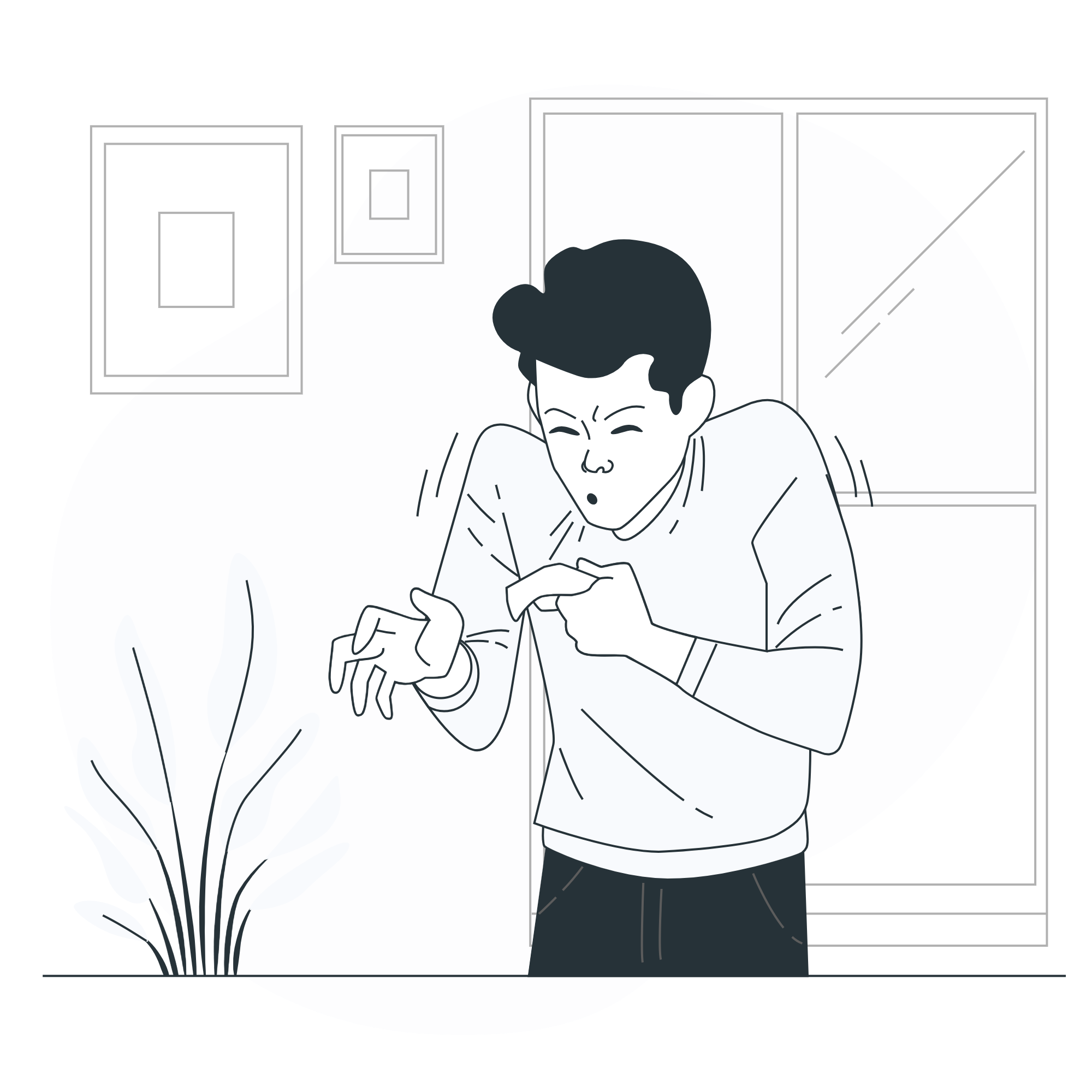 Image depicting sensory impairment: A person using tactile sign language with hands, showcasing communication methods and inclusivity for sensory challenges.