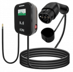 iON Touch Screen 7kW Tethered Type 2 EV Charger