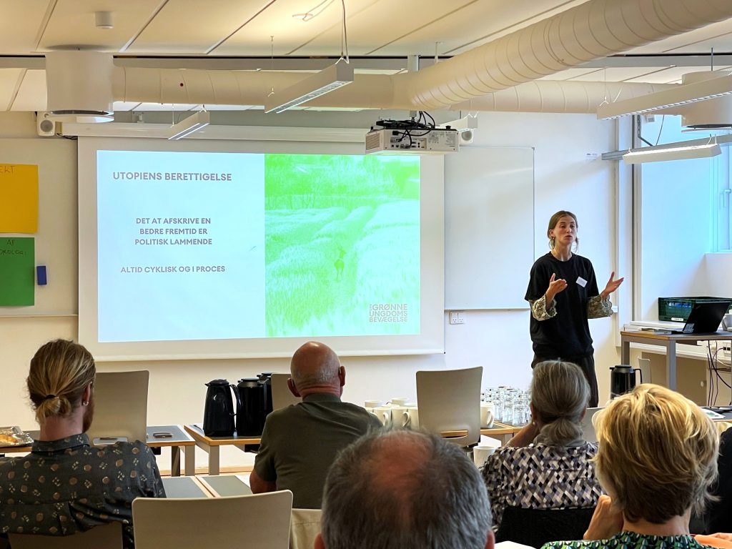 Astrid Blom holder oplæg