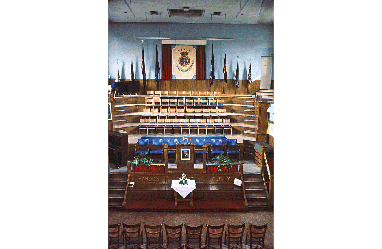 Interior of Ipswich Citadel, Tacket Street - The Salvation Army - Ipswich Citadel