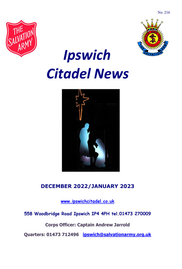 December 2022/January 2023 | The Salvation Army - Ipswich Citadel