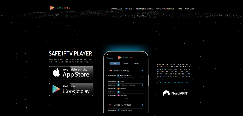 Safe IPTV Player APP