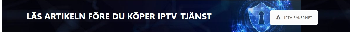 IPTV SÄKERHET