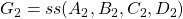 G_2=ss(A_2,B_2,C_2,D_2)