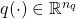 q(\cdot)\in\mathbb{R}^{n_q}