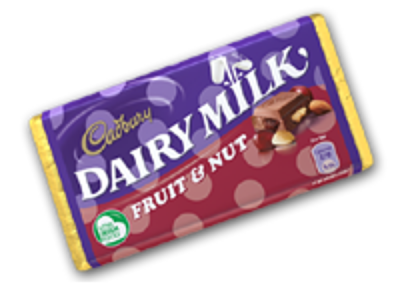 Cadbury Fruit and Nut