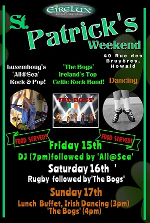 Saint Patrick’s Weekend