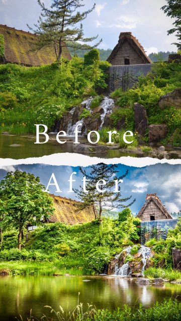 Before & After : Japan