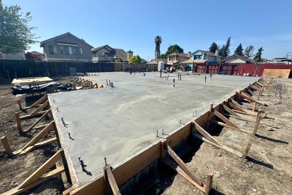 New Slab on Grade  Foundation.