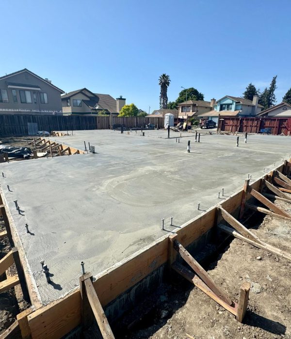 New Slab on Grade  Foundation.