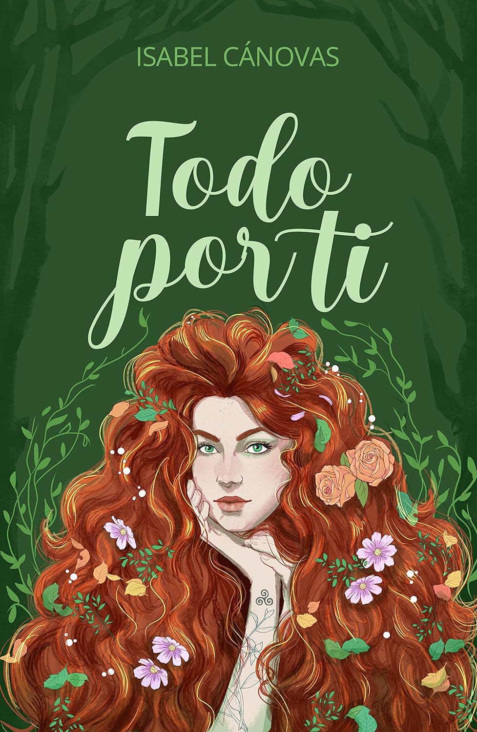 Portada de la novela romantica contemporanea todo por ti de Isabel Canovas