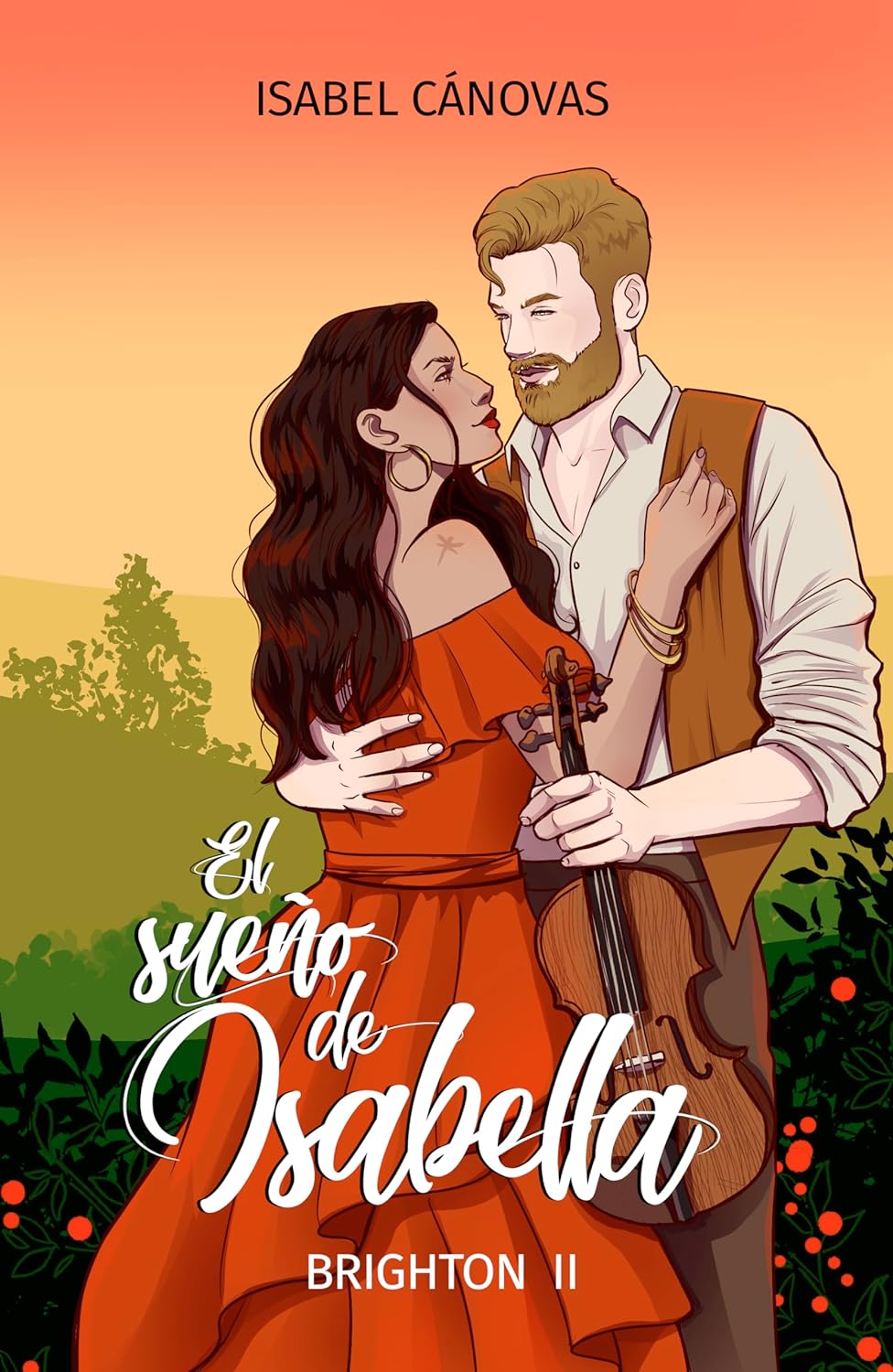 Cubierta de la novela romantica historica el sueño de isabella de Isabel Canovas