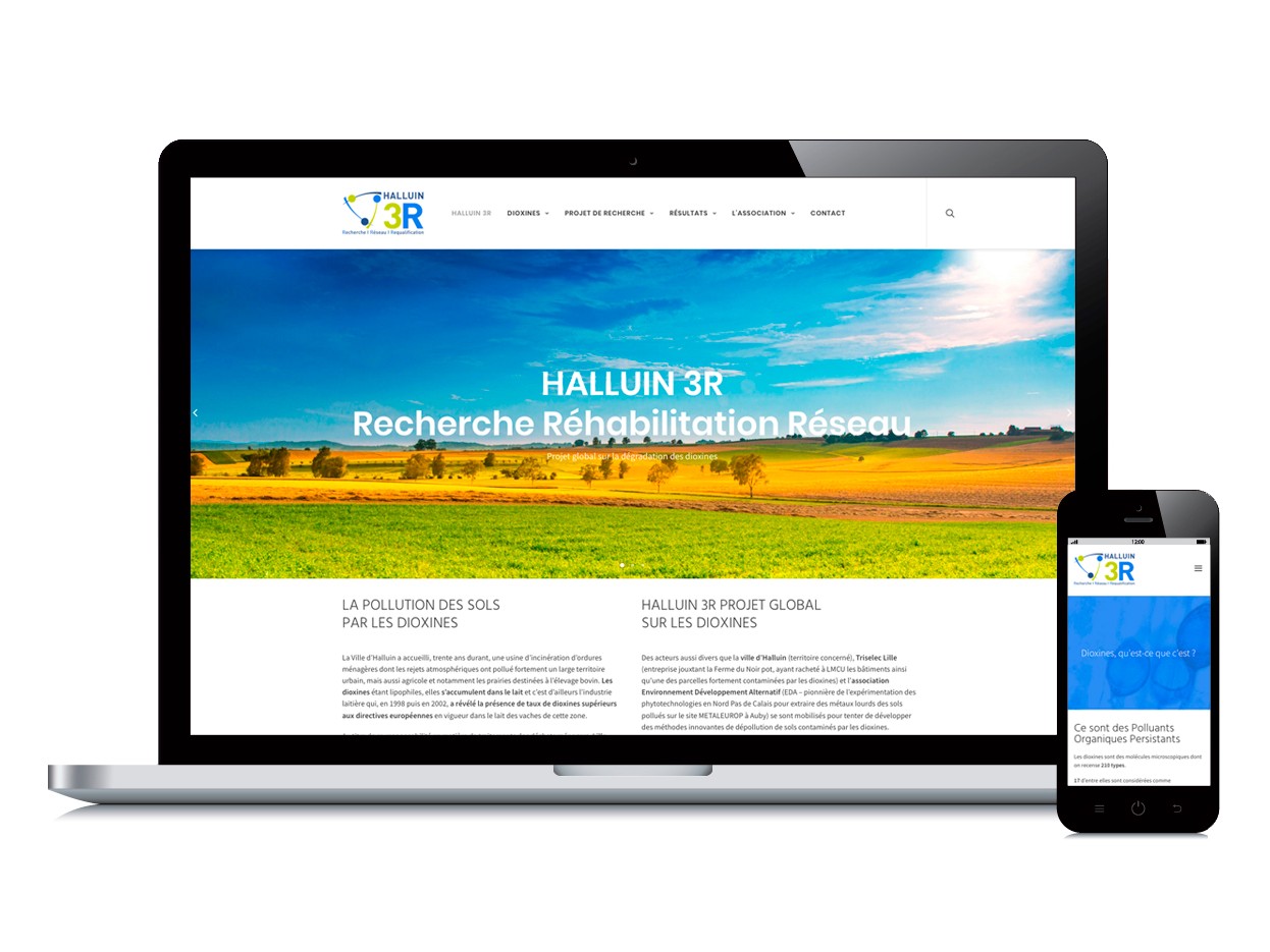 Halluin 3R - Website