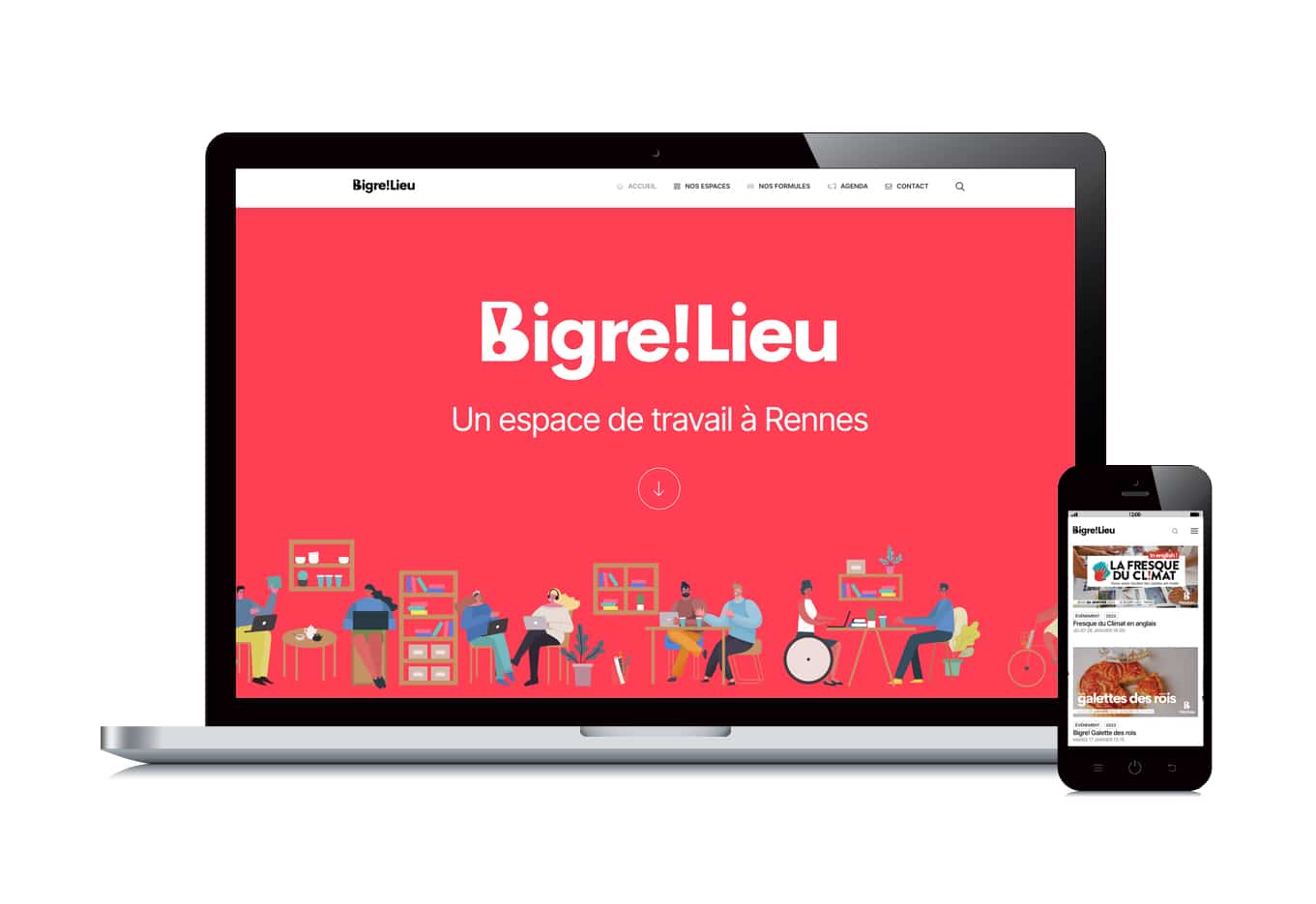 Site le Bigre! Lieu