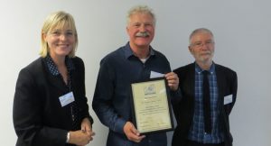 Dr Ole Michael Spaten receiving his Fellowship Award, 12th October, 2018