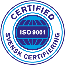 ISO 9001, certifierade