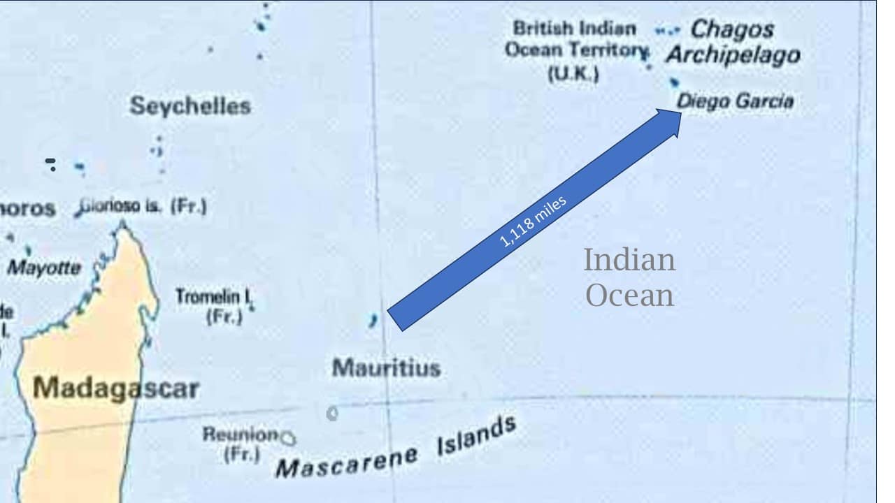 Chagos & Mauritious - Distance Chagos Handover Creates a Global Threat