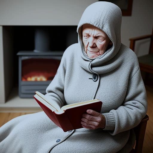 Cold old woman reading a book Burden on Low-Income Taxpayers