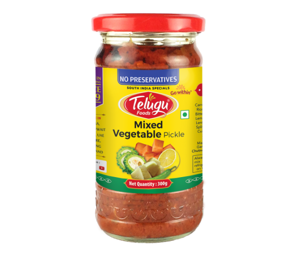 Mixed Vegetable Pickle 300g