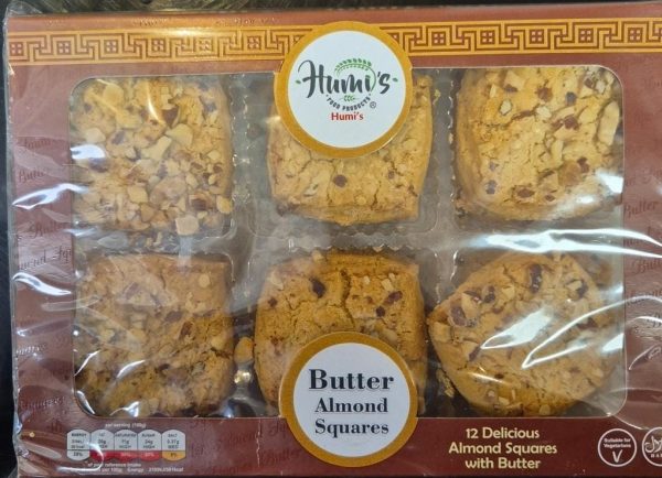 Humus Butter Almond Biscuits 12 pcs