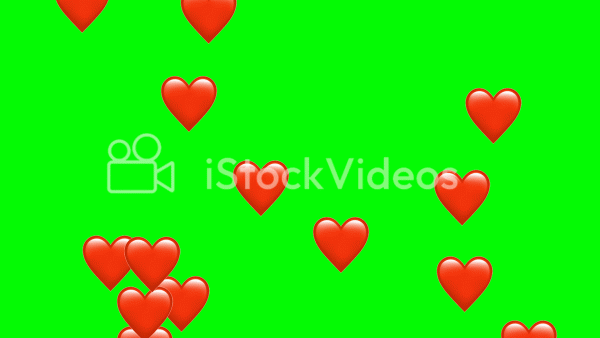 Emojis Hearts in 4K