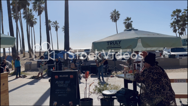 USA, Venice Beach Boardwalk in 4K
