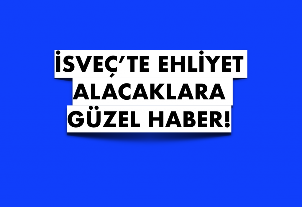 İsveç Ehliyet | isvec ehliyet sinavi türkçe teori soruları 2022