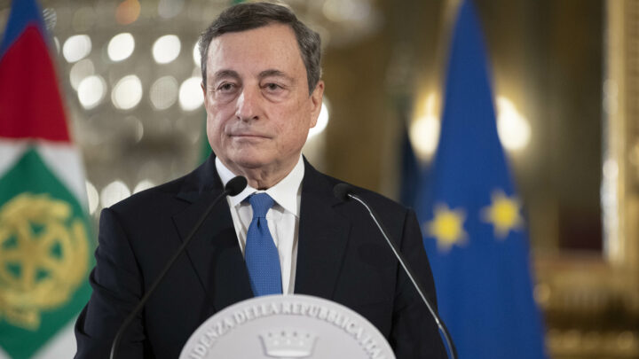 Consultazioni per il governo, Draghi parla di programmi