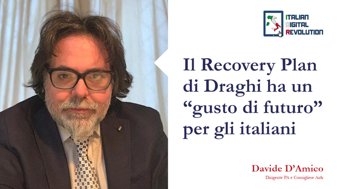 Il Recovery Plan di Draghi ha un “gusto di futuro” per gli italiani