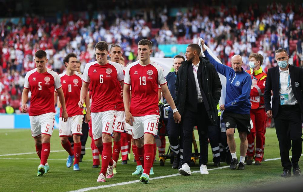 Eriksen sviene in Danimarca-Finlandia, partita interrotta