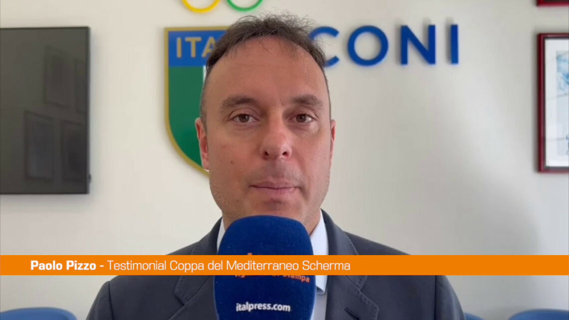 Scherma, Paolo Pizzo testimonial della Coppa del Mediterraneo Under23