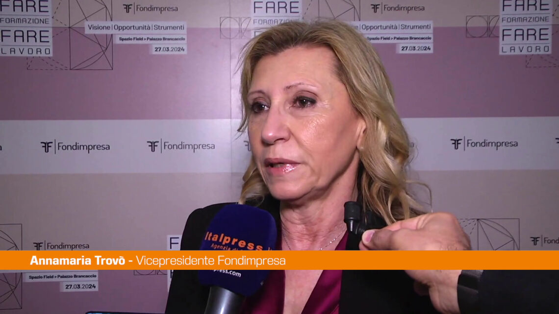 Trovò “Da Fondimpresa un lavoro importante sulle competenze”