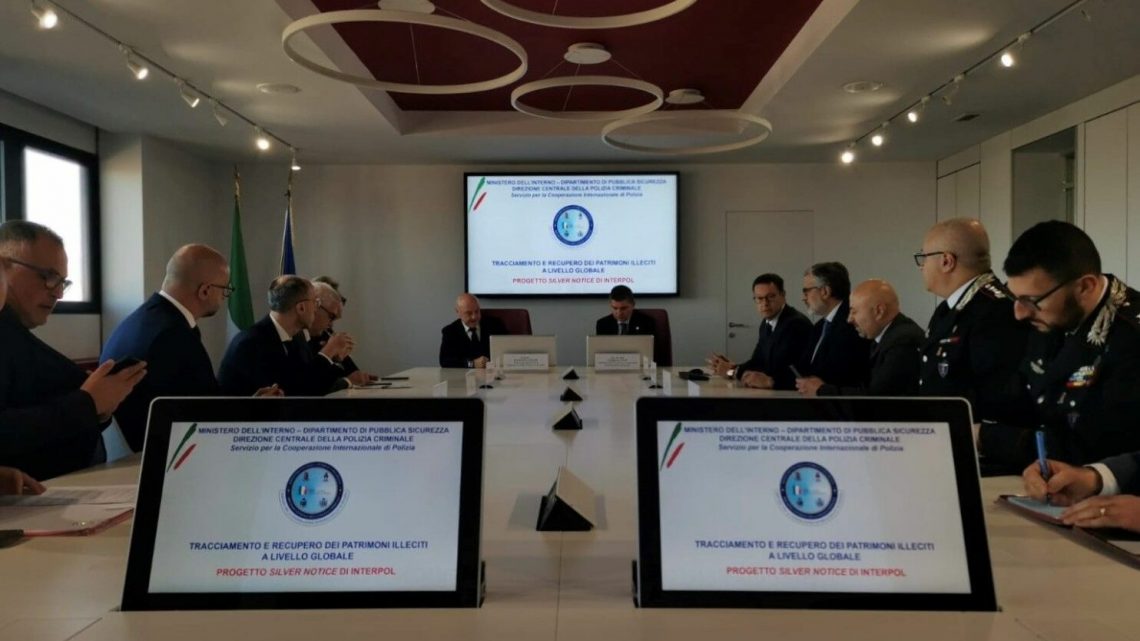 E’ italiana la prima “Silver Notice” pubblicata a livello mondiale da Interpol