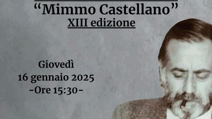 Giornalismo: giovedi a Pagani il Premio “Mimmo Castellano”