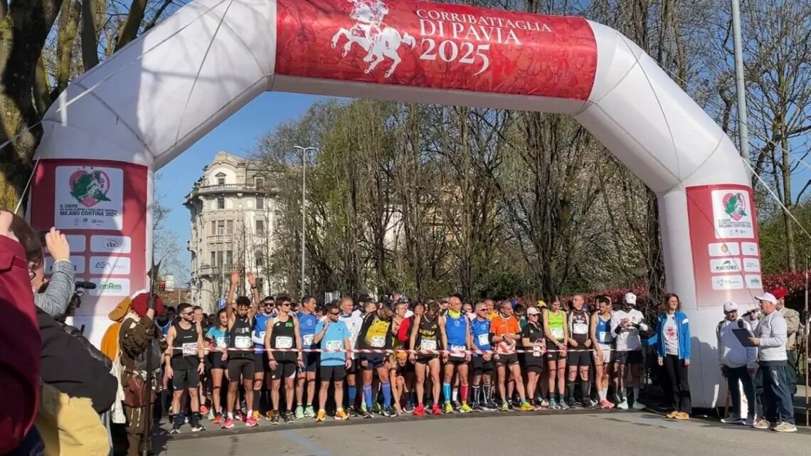 I “Cuori Olimpici” battono alla “Corri Battaglia di Pavia”