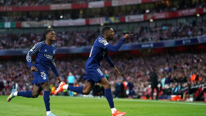 Il Psg vince la semifinale d’andata di Champions, 1-0 in casa Arsenal
