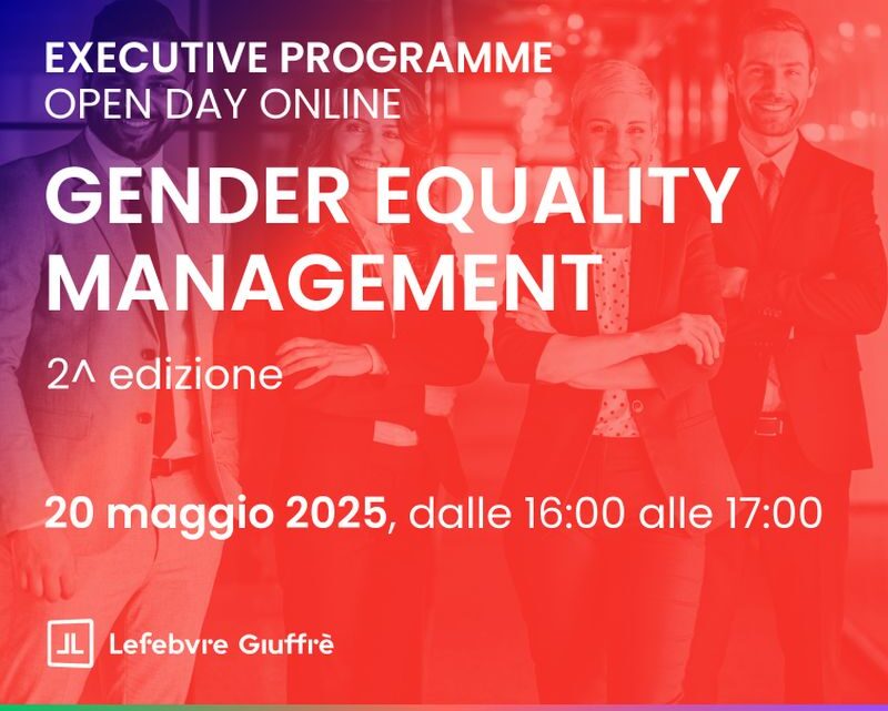 Pari opportunità in azienda, torna il master in Gender Equality