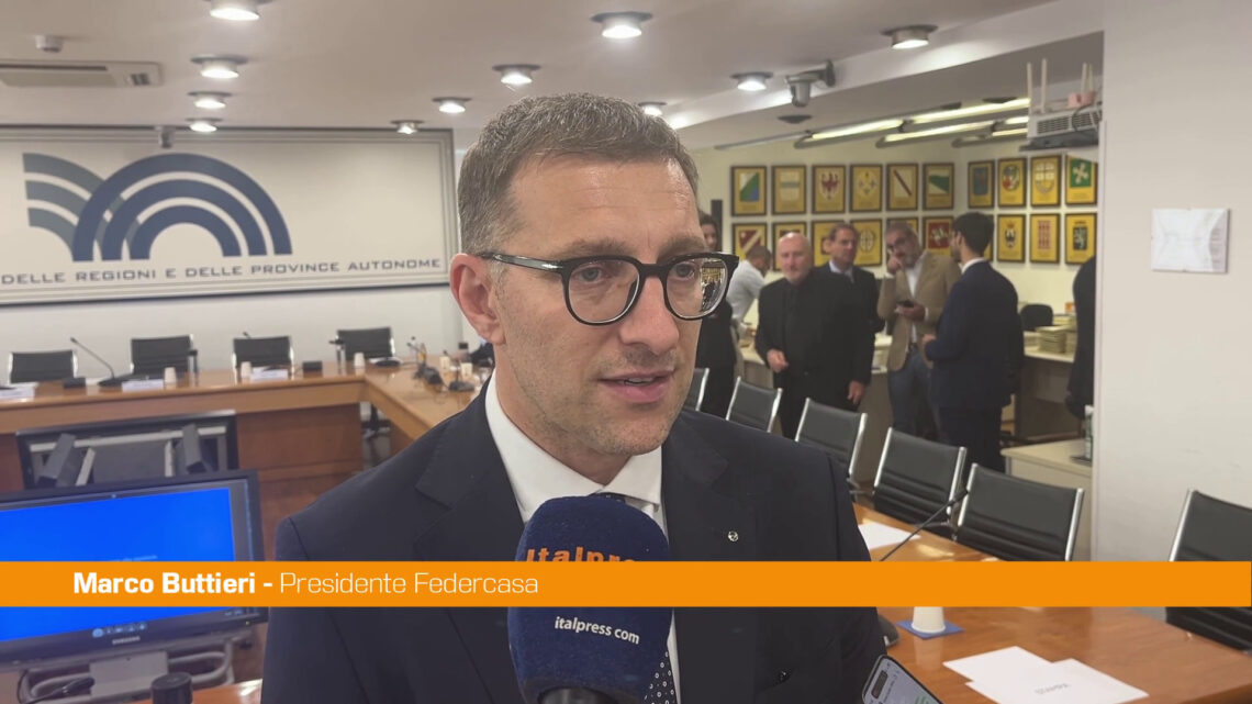 Federcasa, Buttieri “Reperire fondi per dare alloggi a famiglie”