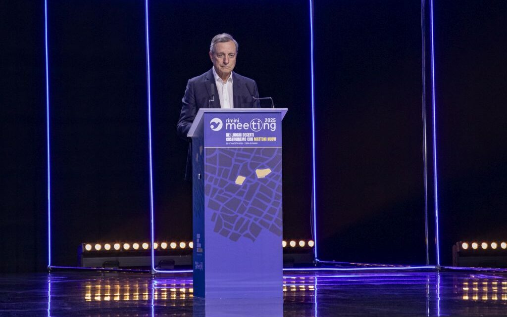Draghi “Dall’Ucraina a Gaza, Ue marginale e spettatrice”