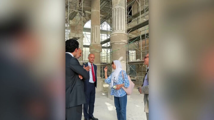 Tripoli, l’ambasciatore Alberini visita la “Galleria di Bono”