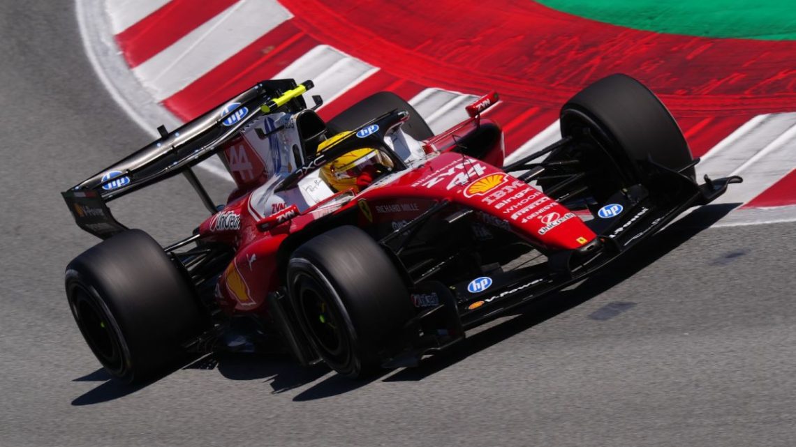 Trionfo Ferrari a Barcellona: vince Hamilton su Russell, Antonelli e Leclerc out